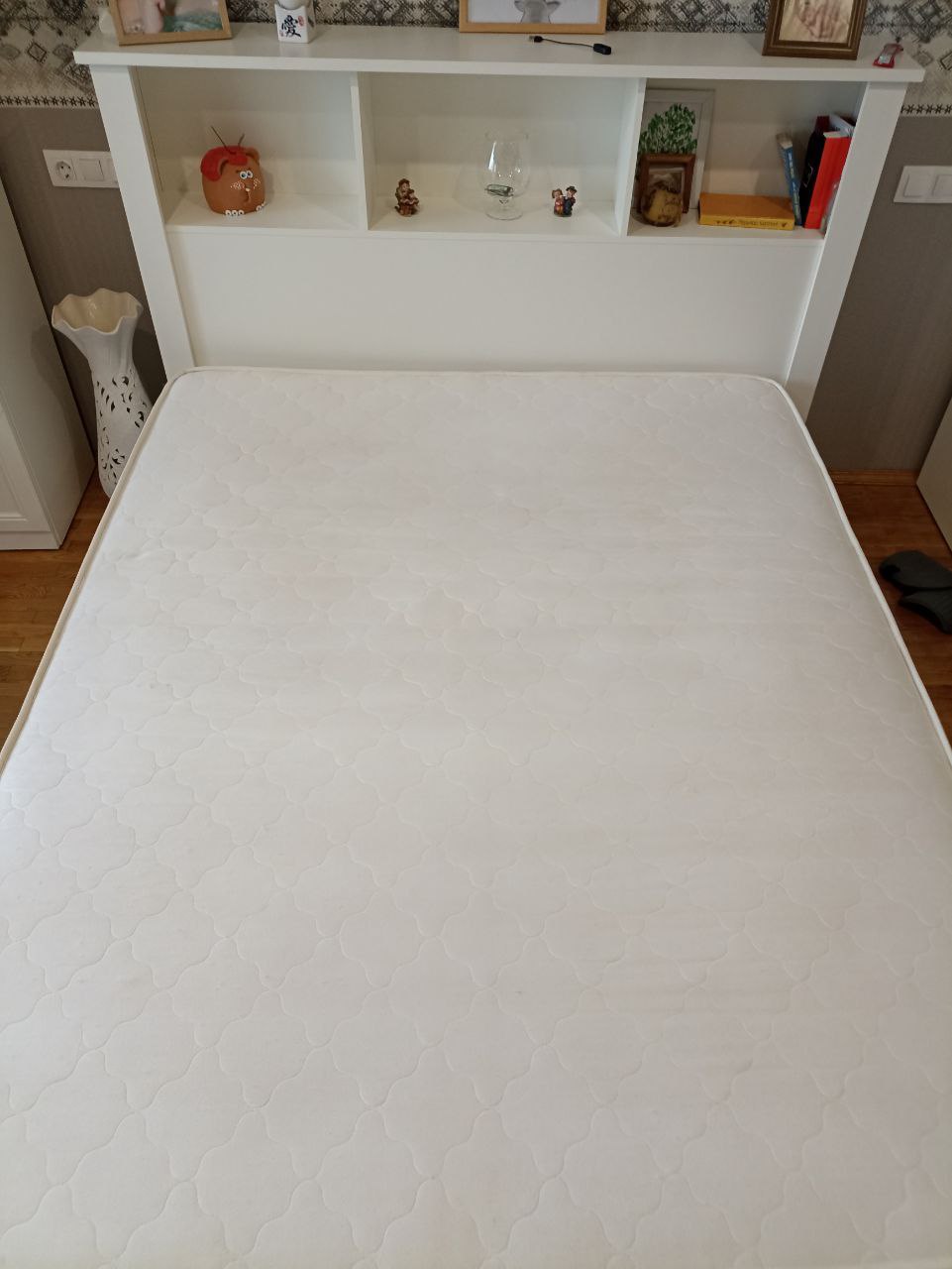 После химчистки рыжего матраса